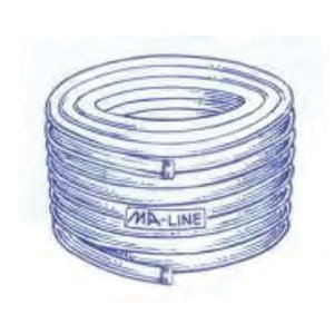 MA-LINE MA-CVT12 Tubing, 1/2 in ID, 100 ft L, PVC, 30 psi Max Working Pressure, Clear