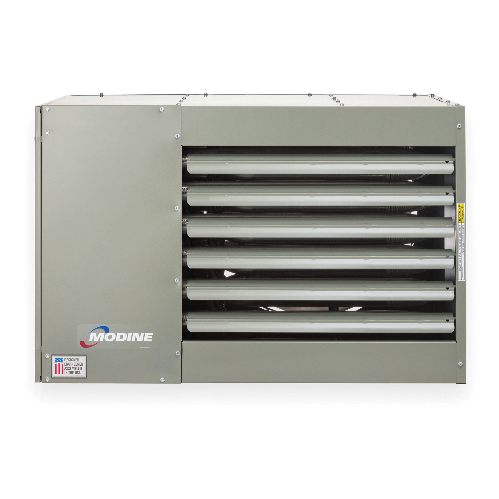 MODINE PTP250A 66581 Horizontal Power Vented Unit Heater, 250000 Btu/hr, Gas Fuel, Steel
