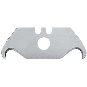 Malco® 4PK 3-Position Top Button Action Utility Knife, Alloy Steel Blade