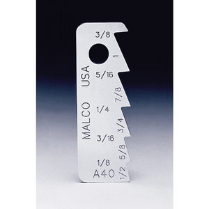 Malco® A40 Pocket Sized Sheet Metal Scribe Tool, 1/8 to 1 in