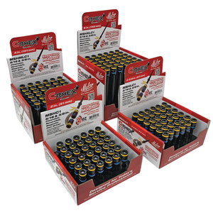 Malco® C-RHEX® MSHXLC1 Cleanable/Reversible Driver, SAE, Hex Drive, Magnetic: Yes, 6 in L Shaft, 6 in L, Blue/Yellow