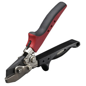 Malco® N1R Hand Notcher, Applicable Materials: Aluminum, Copper, Galvanized Steel, Mild Steel, Stainless Steel, 8 in L