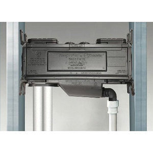 MarketAir RoughinBox™ RBX3-MD-NC Rough-in Box, 3/4 in, MNPT, Polyethylene, 10 in L, 14-1/2 in W, 3-1/2 in D