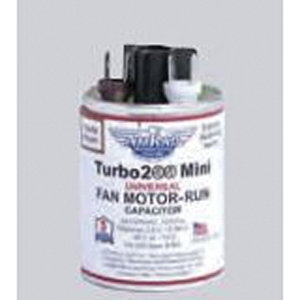Mars® Turbo 200® Mini M12100 Motor Run Capacitor, 2.5 to 15 uF MFD, 370/440 V, Round, 1-3/4 in Dia, 2.8 in H