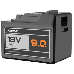 Navac NBP2 Battery, 18 V, Lithium-Ion, 9 Ah Battery, For Use With: NP4DLM and NP2DLM Cordless Vacuum Pumps