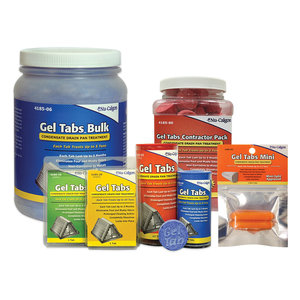 Nu-Calgon Gel Tabs 4185-03 Condensate Drain Pan Treatment, Solid, Compatible Unit Tonnage: 3 ton, 3 oz