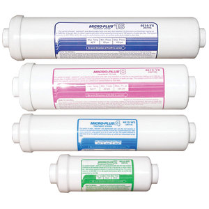 Nu-Calgon Micro-Plus® 8 4613-Y8 Ice Machine Filtration, 50 gpd, 20 um, 20 to 125 psi Max Working Pressure