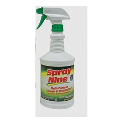Nu-Calgon 61113 Spray Nine Cleaner, 32 Oz, Bottle, Citrus