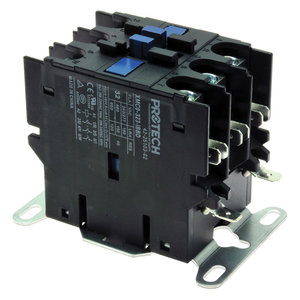 PROTECH™ 42-25103-02 Contactor, 208/230 V Control, 3-Pole, 30 A Switching Current
