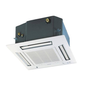 Panasonic CS-E18RB4UW 4-Way Indoor Cassette Unit, R-410A Refrigerant, 450 cfm Cooling, 495 cfm Heating, 208/230 V, 1 ph