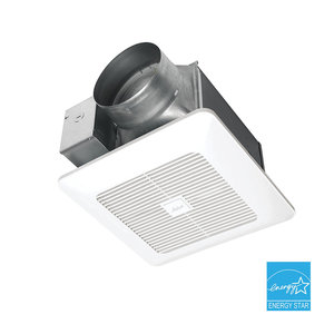 Panasonic WhisperGreen® Select FV-11-15VK2 Exhaust Fan, 110 to 150 cfm, 0.7 sones, 120 V, 0.08 to 0.14 A, 13 in W