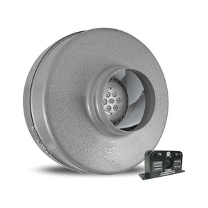 Panasonic Atmosphere Vortex® VTX Series VTX400 In-Line Fan, 198 cfm, For Duct Size: 4 in, Round Duct, 120 V, 1 ph