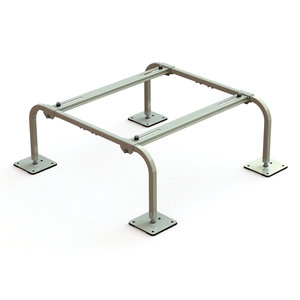 Quick-Sling® QSMS1204 Extra Wide Mini-Split Stand, 400 lb Load, Steel, 54 in L, 35-5/16 in W, 12 in D, Powder-Coated