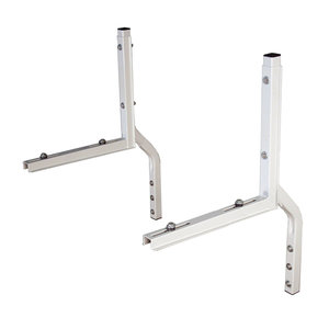 Quick-Sling® QSWB3000 Z-Bend Wall Bracket, 300 lb Load, Wall Installation/Mounting, Steel, 11 ga Gauge, Powder-Coated