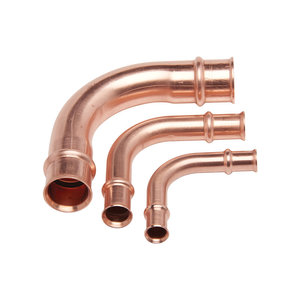RLS® 3031 Series 3031101000111 Elbow, 5/8 in x 5/8 in, Press x Press, 90 deg, 700 psi Max Working Pressure, Copper