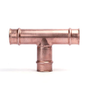 RLS® 3091 Series 3091060606111 Tee, 3/8 in x 3/8 in x 3/8 in, Press x Press x Press, 700 psi Max Working Pressure