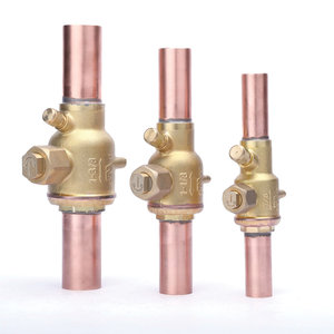 RLS® 3791040400111 Ball Valve, 1/4 in, Press, 700 psi Max Working Pressure, Copper Body, 51.3 mm H