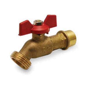 Raven™ 12BDBT Boiler Drain With T-Handle, 1/2 in Inlet, Brass Body, 125 psi Max Working Pressure