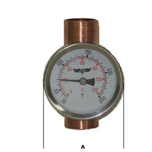 Raven™ SORAVWHT-1 Strap-On Thermometer, 0 to 120 deg F, 30 to 250 deg F, 2-1/2 in W