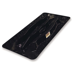 RectorSeal® Goliath® 96202 Drain Pan, Primary/Secondary: Secondary, 57 in L, 28 in W, DexElar, Black