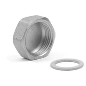 Rehau® 250209-C Circuit Outlet Cap With Gasket, Brass