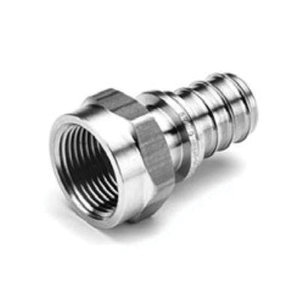 Rehau® EVERLOC+® 317173-001 Adapter, 1/2 in x 1/2 in, PEX x FPT, Brass