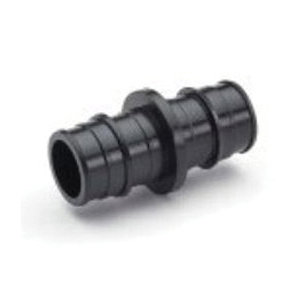 Rehau® EVERLOC+® 499709-001 Straight Coupling, 1/2 in x 1/2 in, Polymer
