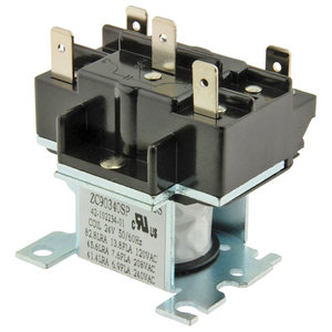 Rheem® 42-102234-01 Relay, 24 V Control, 1-Pole, NO-NC, SPDT Switch Contact, 50/60 Hz, Quick-Connect