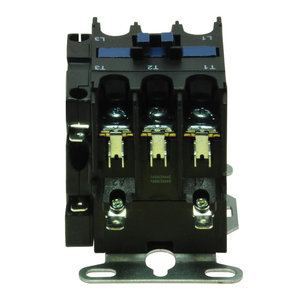 Rheem® 42-102664-14 Contactor With AuxilIary Contacts, 24 V Control, 3-Pole, 30 A Switching Current