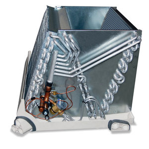 Rheem® RCF Series RCF3621MEAMCA Cased Evaporator Coil, R-410A Refrigerant, 3 ton, 3/8 in Liquid Line, 2-Row, 28 in H