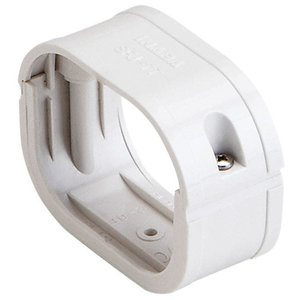SLIMDUCT® 85009 Flexible Adapter, White, PVC, 2-3/4 in, 1-3/8 in L, 3-1/4 in W, 3-1/4 in H