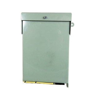 Smart Electric™ SDB60NF Top Open Disconnect Box, 60 A, Fused: No, Steel, 8-13/16 in L, 5-7/16 in W, 3-3/16 in D
