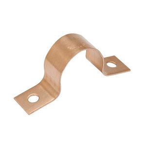 Streamline® A 02650 Tube Strap, For Pipe Size: 1-1/4 in, Copper, 2.62 in L, 1/2 in W, 1.28 in D, 1-3/8 in OD Dia