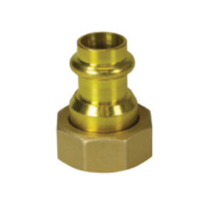 Taco Comfort Solutions® UFS-075P Union Fitting Assembly, DZR Brass, 3/4 in, Press