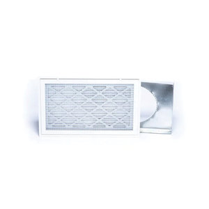 The Unico System® UPC-01-2430 Return Air Box With Filter Grille, Air Bo, 4 in H, 25-1/4 in W, 14-1/4 in D