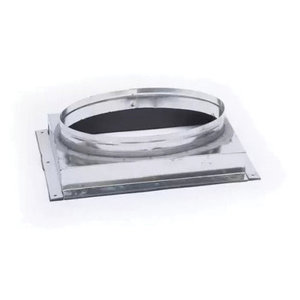 The Unico System® UPC-104-1218 Return Air Adapter, Return Air Adapter, 4.1 in H, 15-1/2 in W, 10 in D, Round Duct