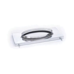 The Unico System® UPC-104-4860 Return Air Adapter, Return Air Adapter, 2 in H, 38 in W, 17-1/2 in D, Round Duct