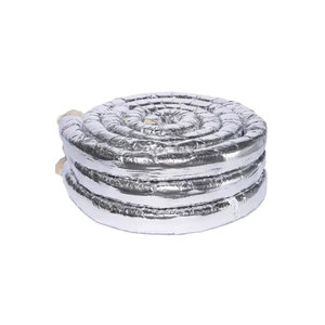 The Unico System® UPC-225-R4-3 Flexible Supply Tubing, 2-1/2 in ID, 25 ft L, R4.2, Aluminum Core, Round, 4-1/2 in OD