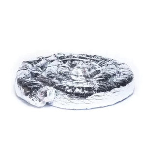 The Unico System® UPC-25T-R8-4 Flexible Supply Tubing, 2 in ID, 25 ft L, R8, Aluminum Core, Aluminized Mylar Jacket