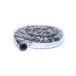 The Unico System® UPC-26TC-6 Flexible Sound Attenuator Tubing, 2 in ID, 12 ft L, R3.3, Aluminum Core, Round