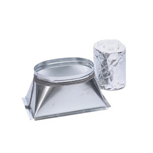 The Unico System® UPC-59-2430 Return Air Adapter, Return Air Adapter, 11-1/2 in H, 22 in W, 13-1/2 in D, Round Duct