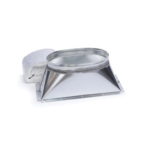The Unico System® UPC-59-3036 Return Air Adapter, Return Air Adapter, 11-1/2 in H, 27 in W, 13-1/2 in D, Round Duct