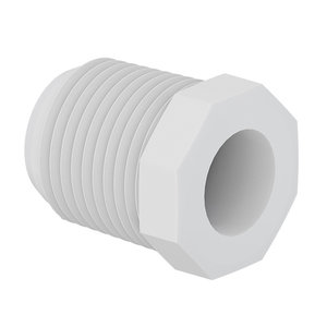 Tigre 450-007 Plug, Schedule/Class: SCH 40, 3/4 in, MPT, PVC