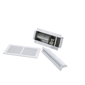Tjernlund AireShare AS1 Room-to-Room Transfer Fan, 15-3/4 in L, 7-3/4 in W, 1/4 in D, 120 V, 20 W, 60 cfm