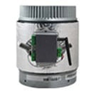 VAF AZVAFDAMPER06R Wireless Intelligent Round Damper, Round Duct, 6 in Dia, 12 V, Motorized: Yes, 9.3 in L, 6 in W