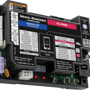 WHITE-RODGERS™ 50D50U-843 Non-integrated Ignition Module, Intermittent, Proven Pilot Ignition, 1-Stage, 120 V, 800 mA