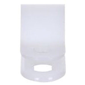 Wagner® WC06 Wire and Cable Clamp, Nylon, 3/8 in Max Bundle Dia, White, 0.486 in W, 0.057 in H