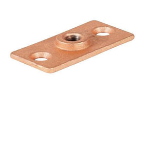 Warwick Hanger 2002 Series 2002-C-C Ceiling Flange, Iron, Copper-Plated, 3/8 in Thread