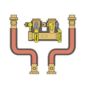 Webstone Hydro-Core® H-NBHK Series H-8CC4-NBHK Near Boiler Complete Piping Kit, 1-1/4 in x 1 in, Sweat x Sweat