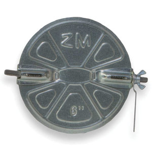ZM Sheet Metal No 87 Series 087-001426 Damper, Round Duct, For Duct Size: 14 in, Galvanized Steel, 26 ga Gauge